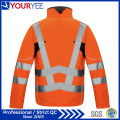 Veste imperméable et imperméable à l&#39;eau imperméable Viz Workwear Soft Shell Fleece Jacket (YFG113)